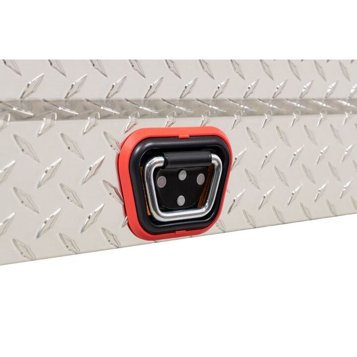 Weather Guard 62 x 20-1/4 x 13-1/4 Inch Mid-Size Aluminum Saddle Box Silver, large image number 5