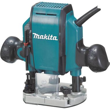 Makita 1-1/4 HP Plunge Router, large image number 0