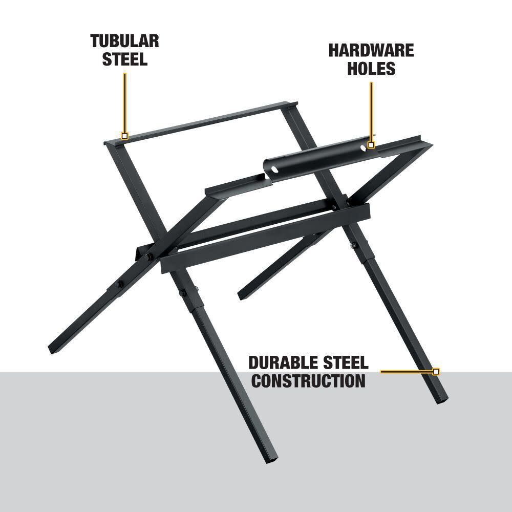 DEWALT Table Saw Stand & Heavy Duty Miter Saw Stand Bundle, large image number 7