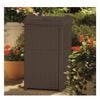 Suncast Trash Hideaway 30 - 33 Gallon Resin Refuse Container, Java, small image number 2