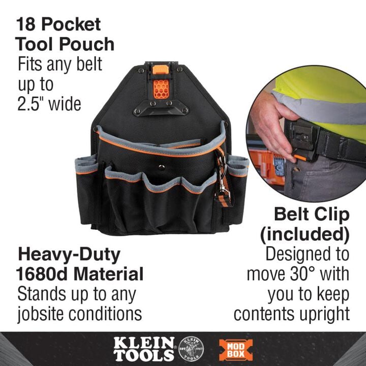 Klein Tools MODbox 18 Pocket Tool Pouch, large image number 1