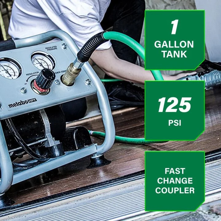 Metabo HPT 1 Gallon Quiet Compressor, large image number 1