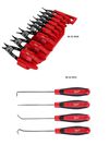 Milwaukee 9-Piece Snap Ring Pliers Set, 4pc Hook & Pick Set Bundle, small image number 2