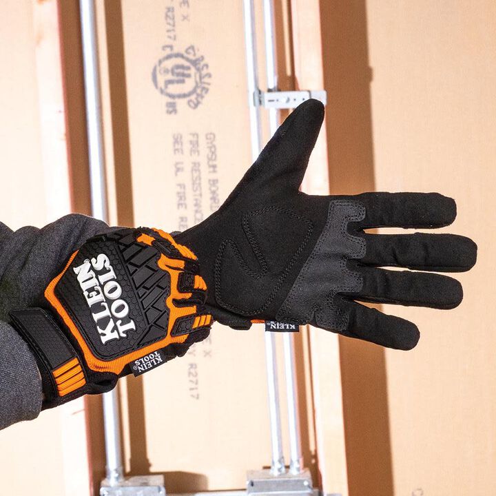 Klein Tools Heavy Duty Gloves, Small, large image number 8