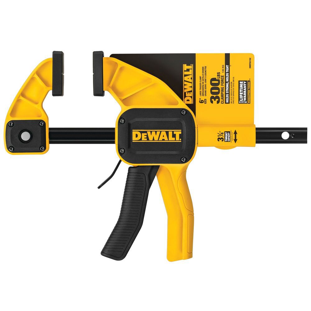 DEWALT 6 Inch Large Trigger Clamp, large image number 3