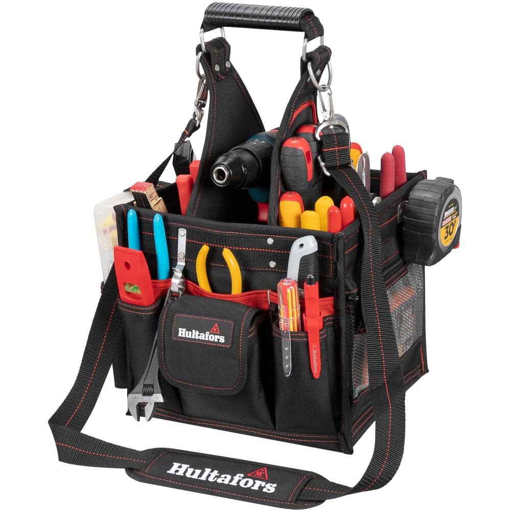 Hultafors 11 in Electrical/Maintenance Tool Carrier with Parts Tray – HT5582