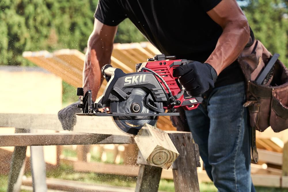 SKIL 40V 20Vx2 XP Circular Saw Kit Brushless 7 1/4in Rear