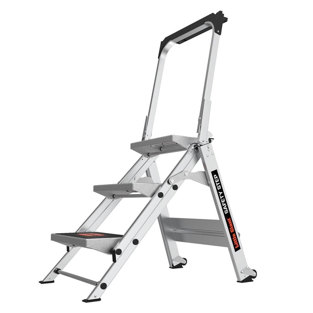Little Giant Safety Safety Step M3 Aluminum Type 1A Step Stool with Handrail, large image number 1