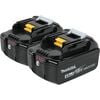 Makita 18V LXT 18V 4Ah Lithium Ion Power Tool Battery Pack with Fuel Indicator (2 Pack), small image number 1