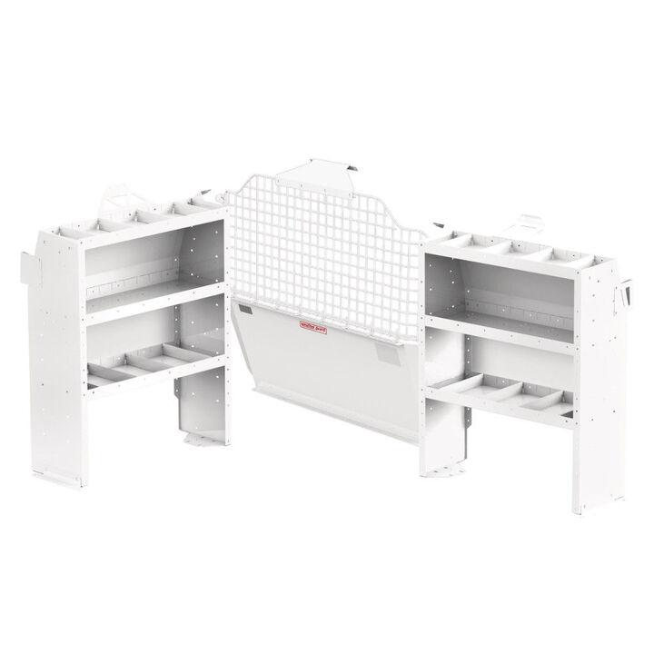 Weather Guard Commercial Shelving Package for Compact RAM ProMaster City Vans, large image number 1