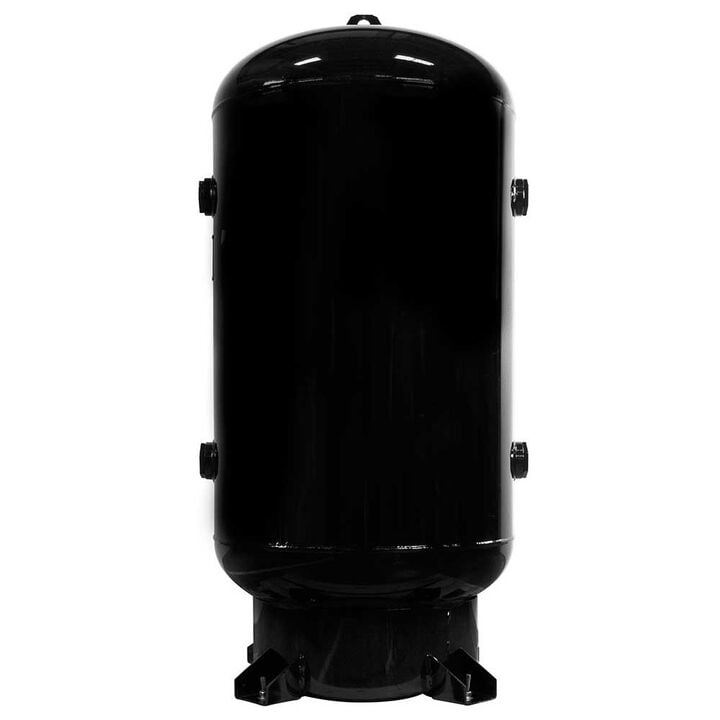 Industrial Air Receiver Tank 80 Gallon Vertical ASME 24 in Diameter with Lift Hook