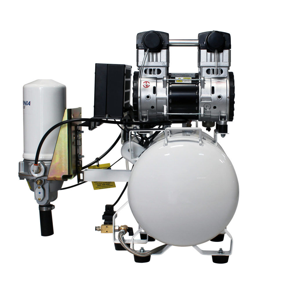 California Air Tools Ultra Quiet Oil-Free Corded 2HP 10 Gallon Air Compressor with Air Drying System and Automatic Drain Valve, large image number 9