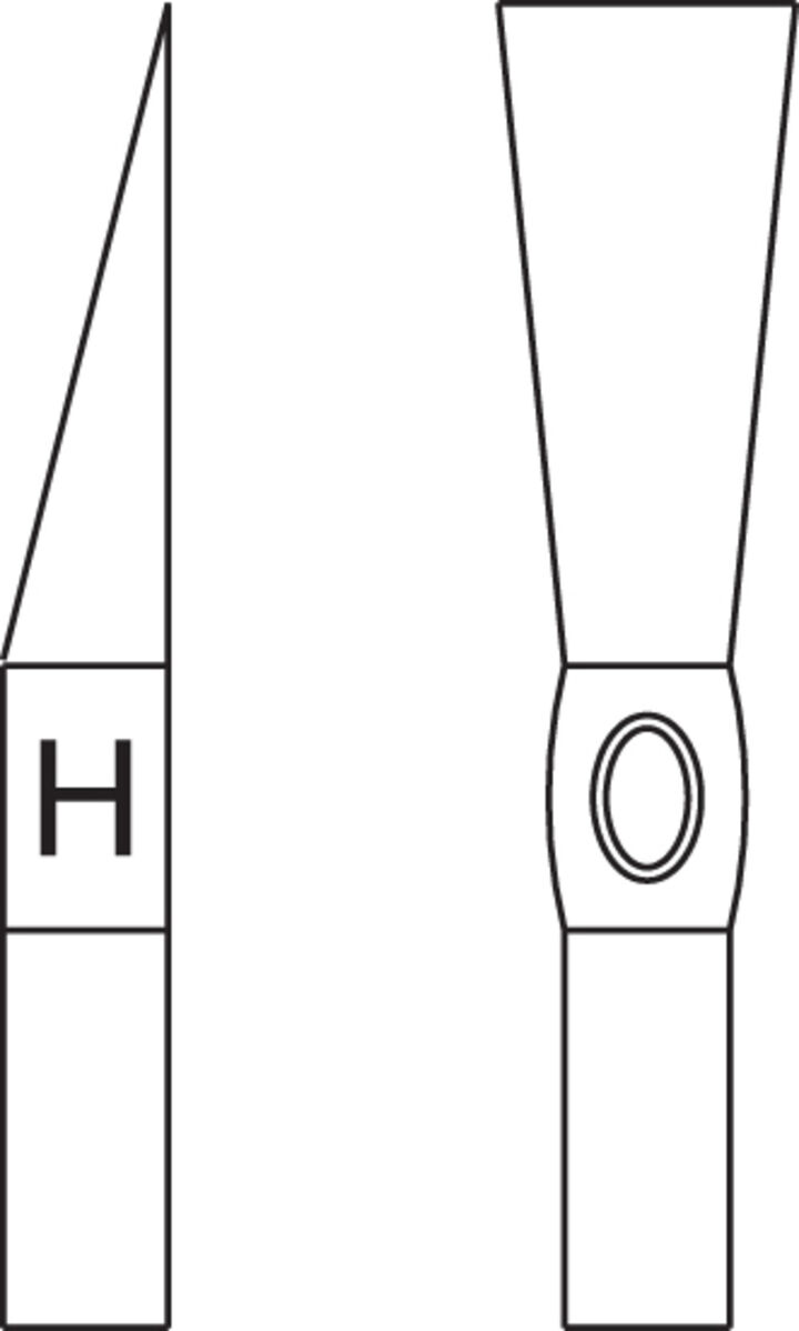 CS Unitec Non-sparking Club Hammer 1.50 lbs Copper Beryllium, large image number 2