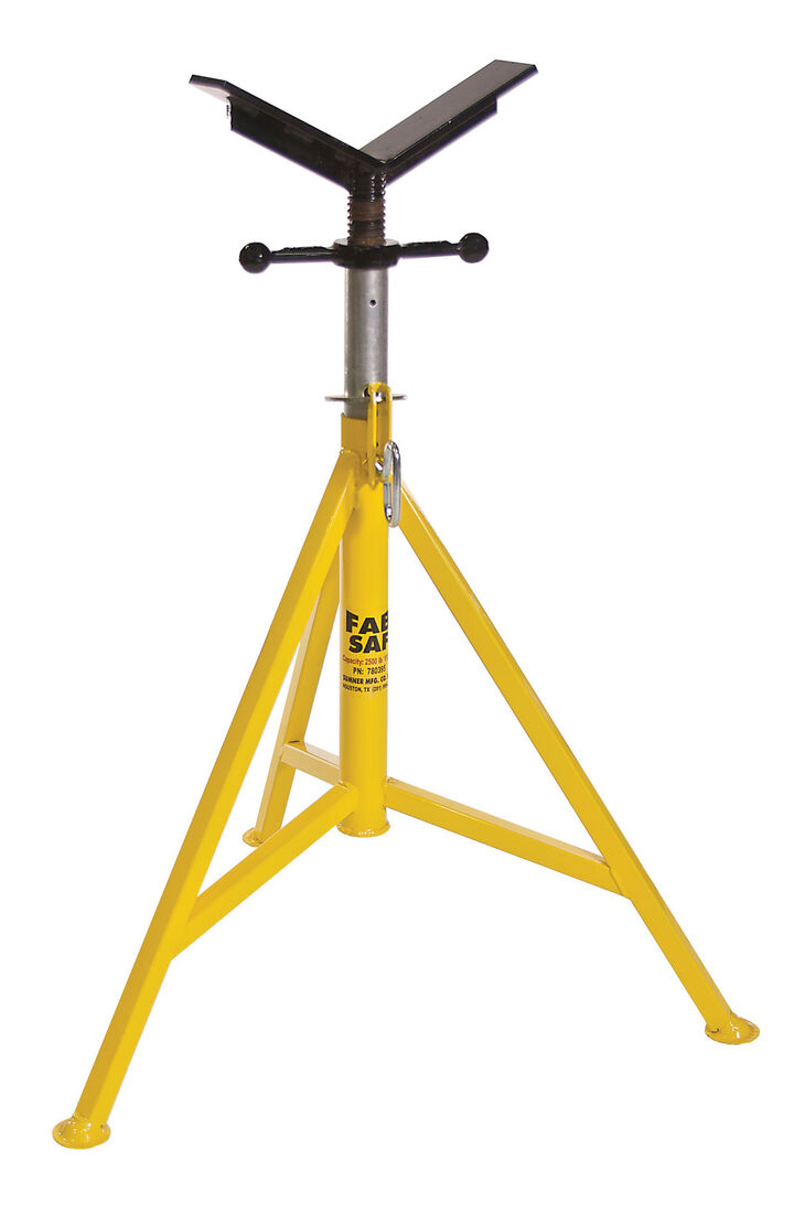 Sumner FABSAFV Pipe Jack Stand with Vee Head
