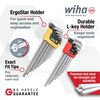 Wiha ErgoStar Ball Hex Metric & Inch L-Key 22 Pc. Set, small image number 2
