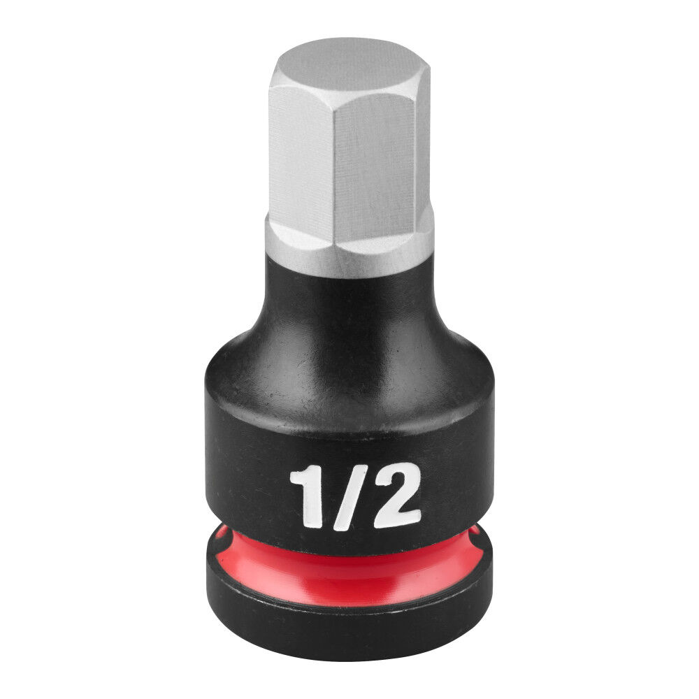 Milwaukee SHOCKWAVE Impact Duty 1/2 Inch Drive 2 Inch Hex 1/2 Inch Bit Socket - 49-66-7312
