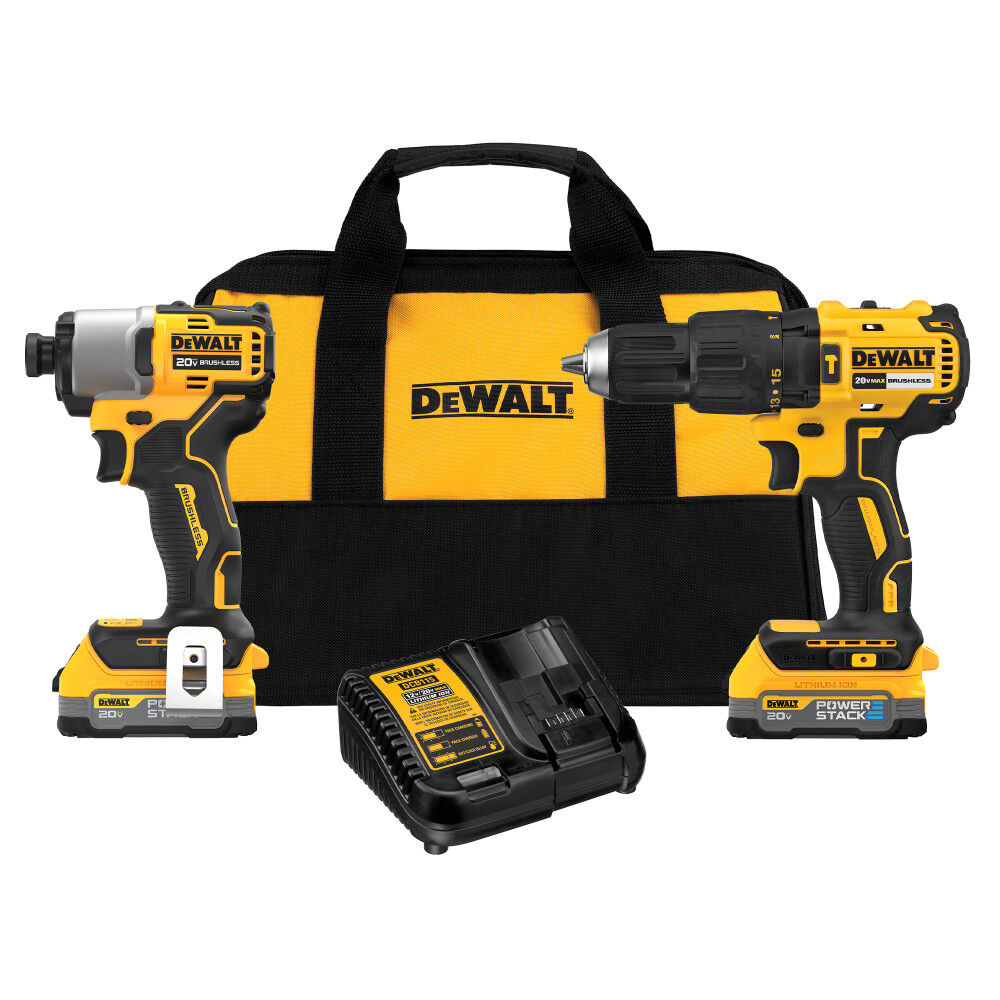 DEWALT 20V MAX Hammer Drill Driver Impact Driver Combo Kit