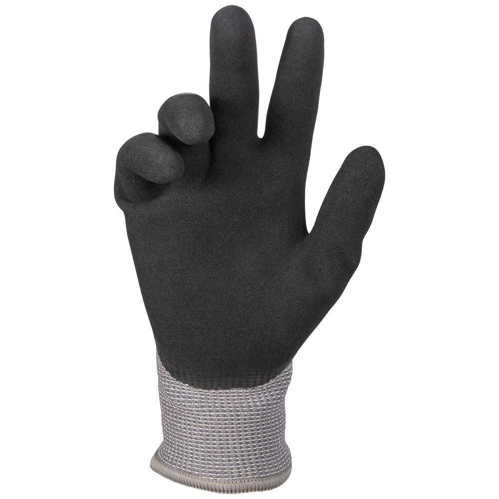 Klein Tools Winter Knit Dipped Gloves, Cut Level A4, Touchscreen, Small, large image number 13