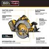 DEWALT 60V FLEXVOLT 7-1/4 Inch Circular Saw with Tool Connect Kit, small image number 2