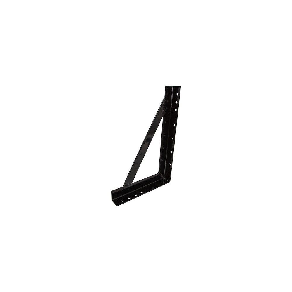 Buyers Products Company 18x27 Inch Welded Black Formed Steel Mounting Brackets, large image number 2
