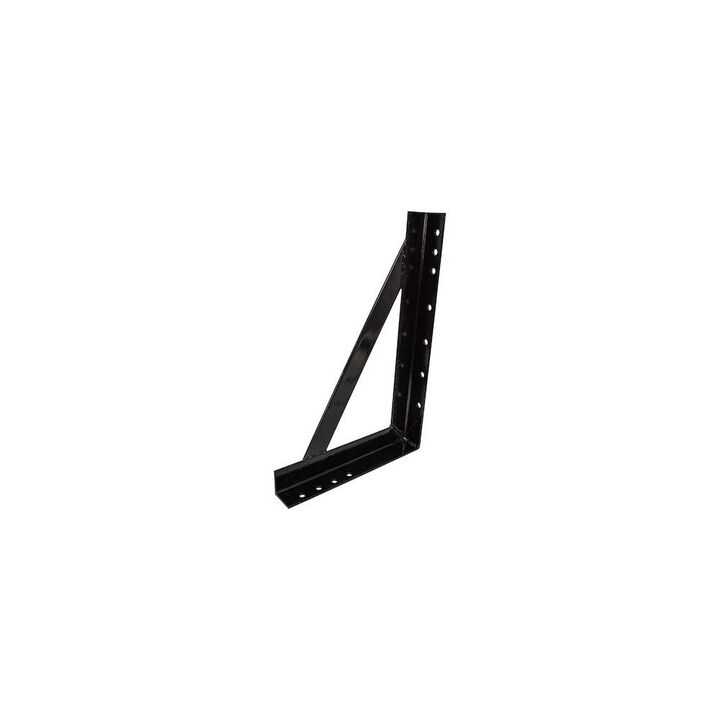 Buyers Products Company 18x27 Inch Welded Black Formed Steel Mounting Brackets, large image number 1
