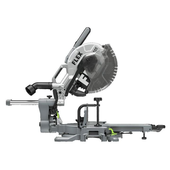 FLEX 24V Cordless 12 Inch Dual Bevel Sliding Miter Saw (Bare Tool), large image number 4