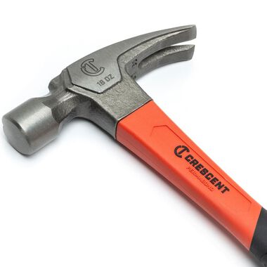 Crescent Rip Claw Hammer with Fiberglass Handle 16oz, large image number 2
