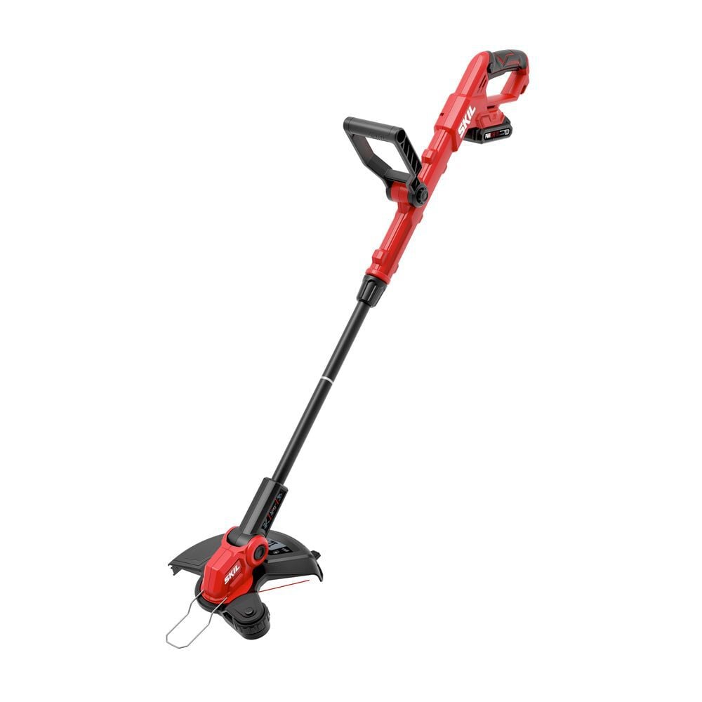 SKIL 20V 12 Inch String Trimmer and 420 CFM Leaf Blower Combo Kit, large image number 2