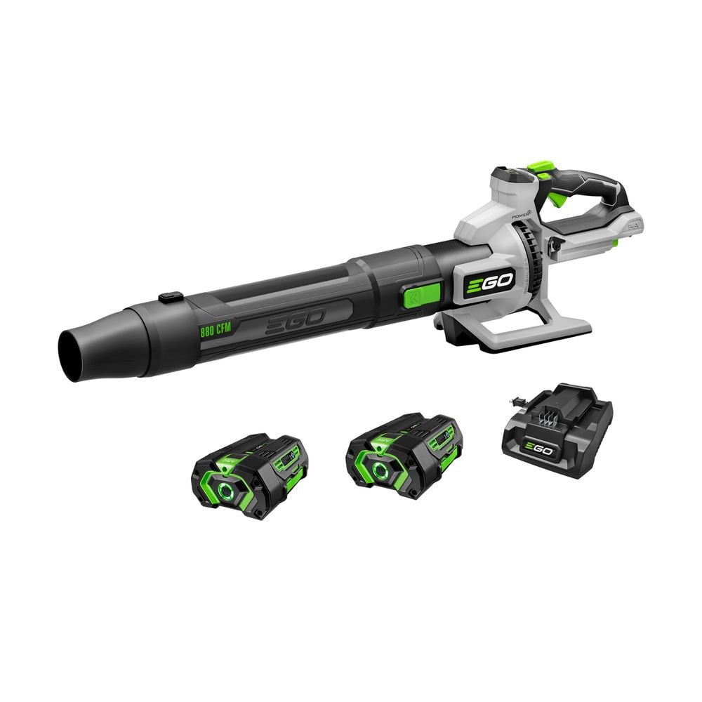 EGO POWER+ 880CFM Blower with 2 x 4.0Ah Batteries and 320W Charger, large image number 2