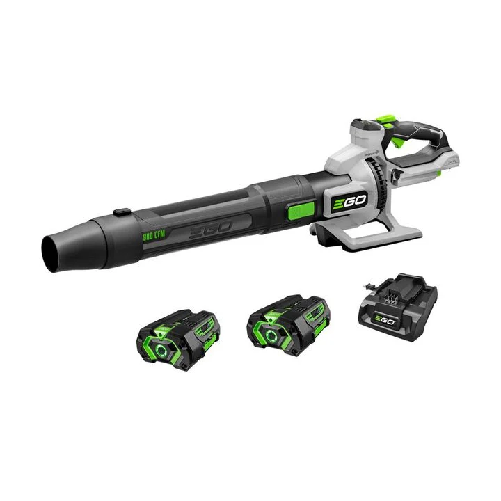 EGO POWER+ 880CFM Blower with 2 x 4.0Ah Batteries and 320W Charger, large image number 1