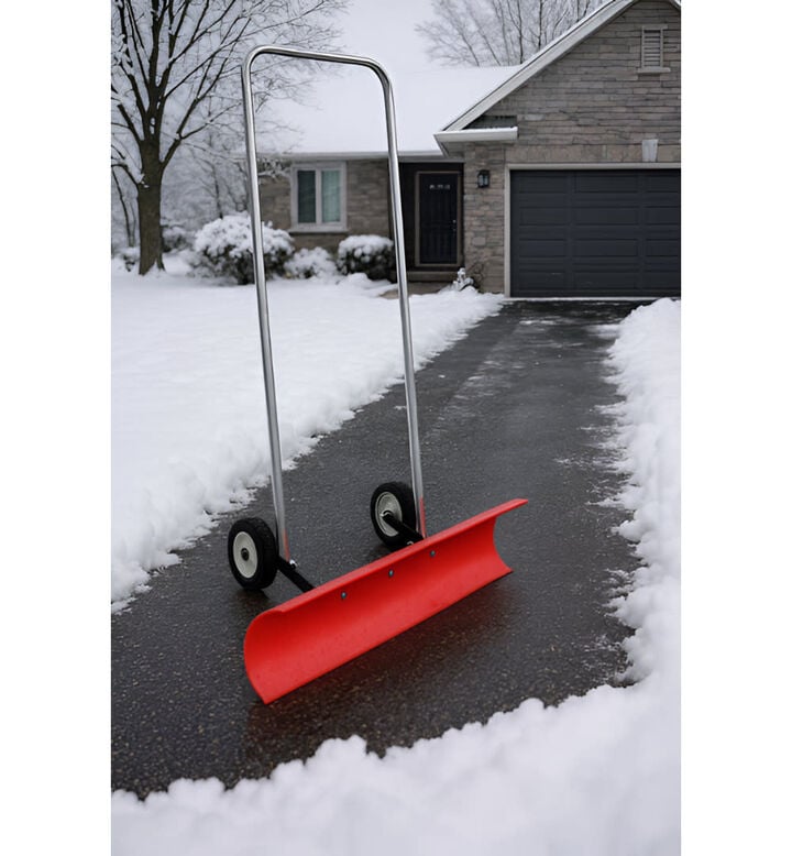Dakota SnoBlade 36 x 48 Inch Wheeled Snow Pusher, large image number 4