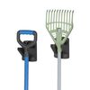 Suncast 4.25 Inch x 6.25 Inch x 6.25 Inch Resin Single Tool Hook Hanger, Black, 2 Pack, small image number 4