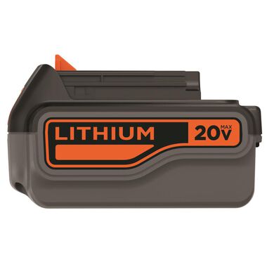 Black and Decker 20V MAX 4.0 Ah Lithium Battery Pack LB2X4020 from Black  and Decker - Acme Tools