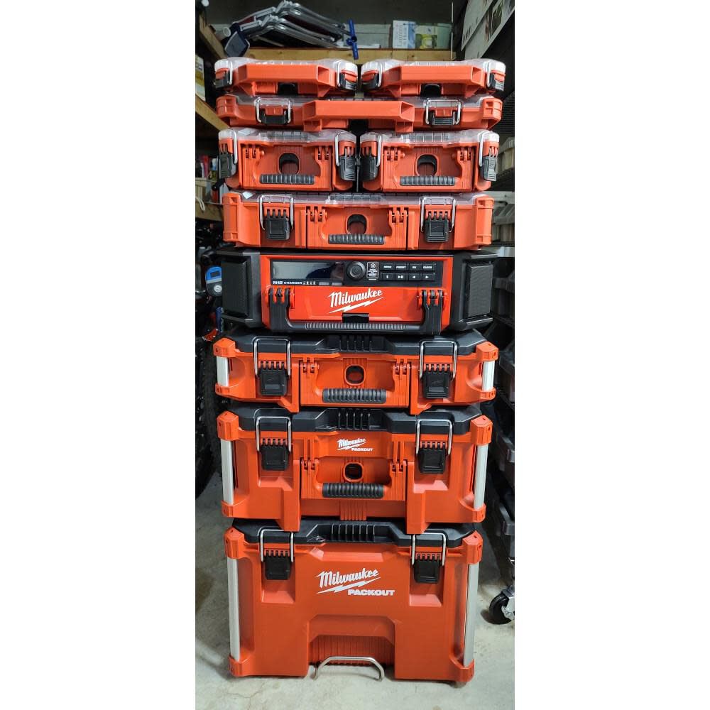 Milwaukee PACKOUT Compact Low-Profile Organizer 48-22-8436 from