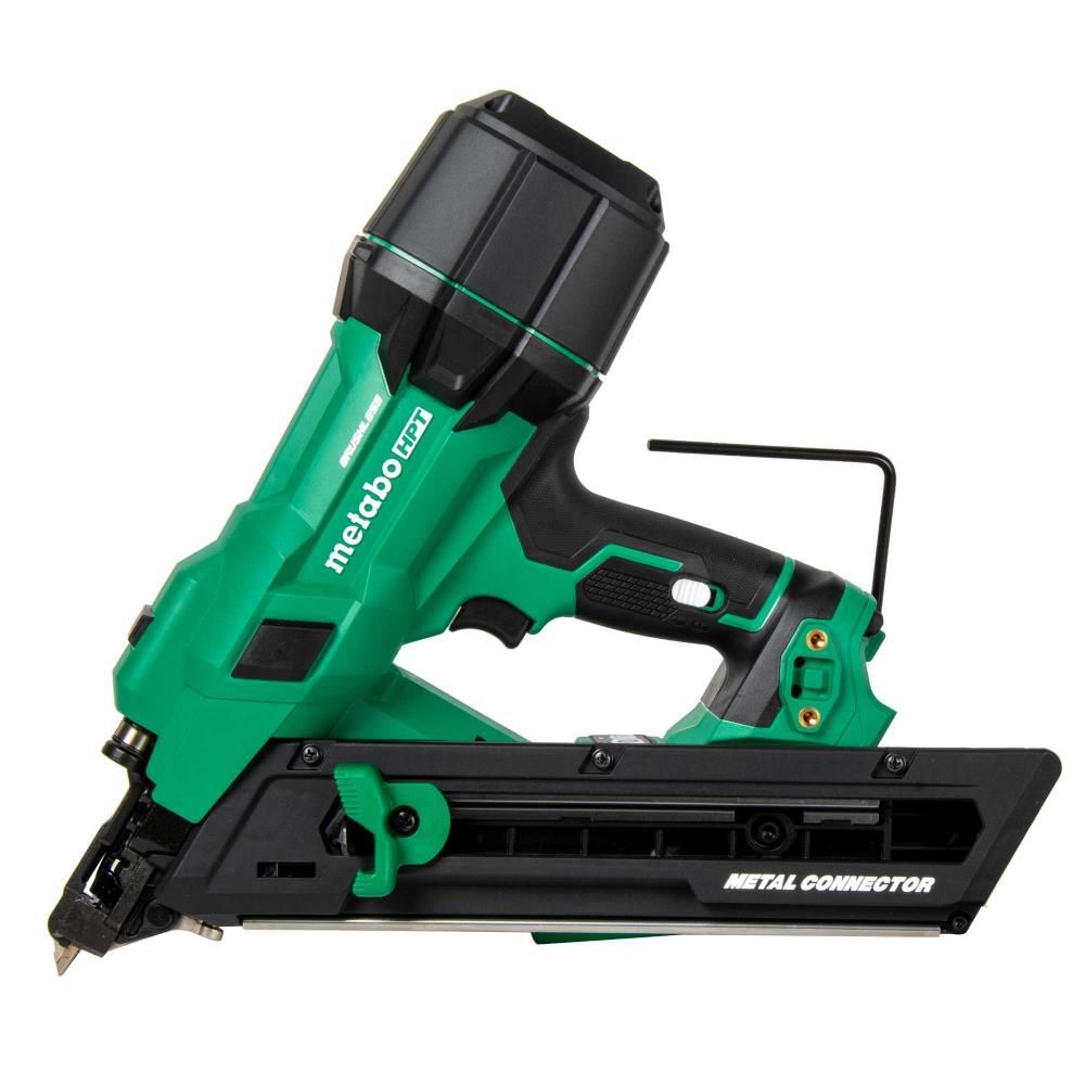 Metabo HPT 18V MultiVolt Brushless 1-1/2" Metal Connector Nailer (1x4.0Ah) Metabo HPT NR1838DKA, large image number 2