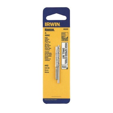 Irwin Tap and Drill Bit Combo, large image number 0