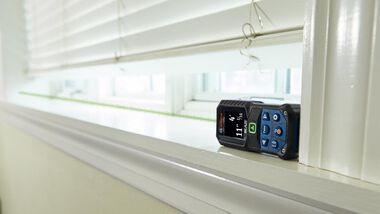 Bosch BLAZE Connected Green Beam Laser Distance Measurer 165', large image number 17