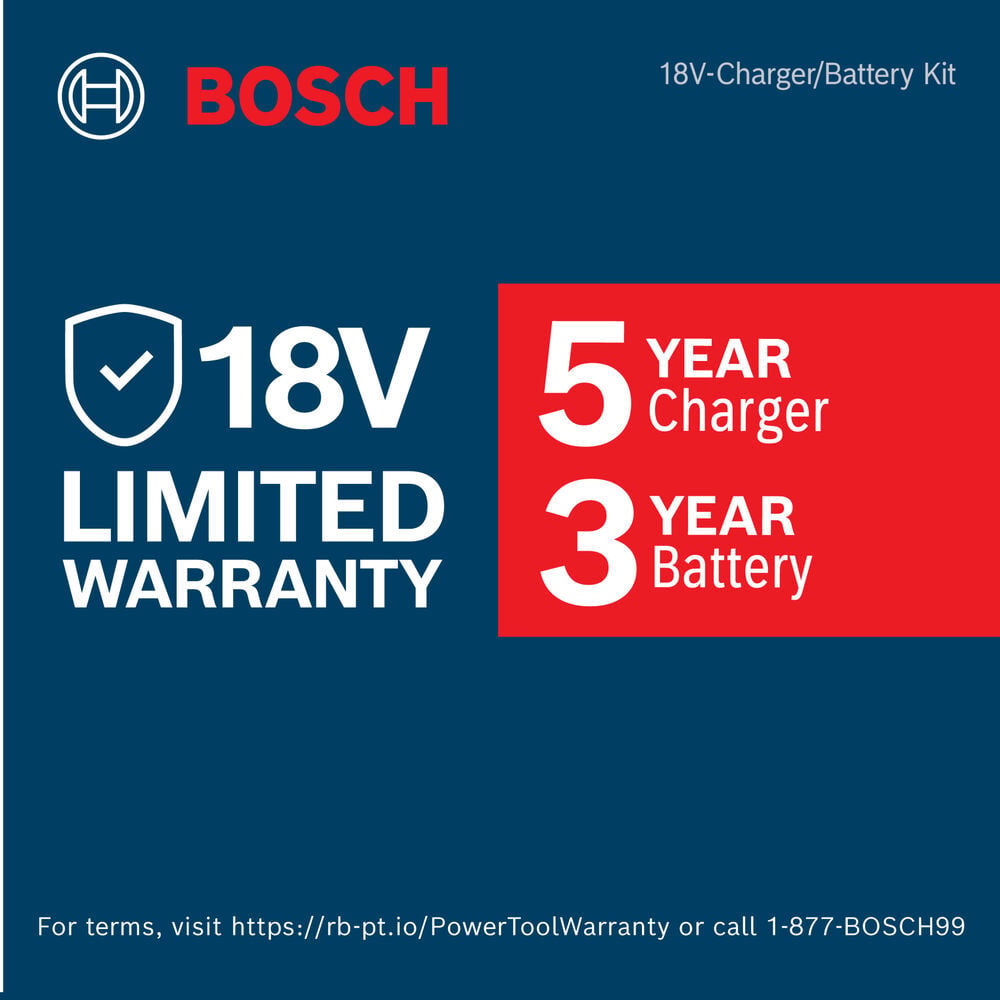 Bosch 18V 15 Ah Battery & Charger Kit, large image number 8