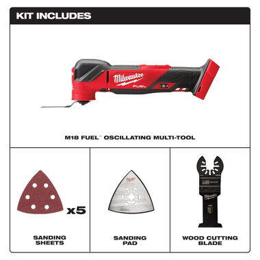 Milwaukee M18 FUEL Oscillating Multi-Tool (Bare Tool), large image number 14