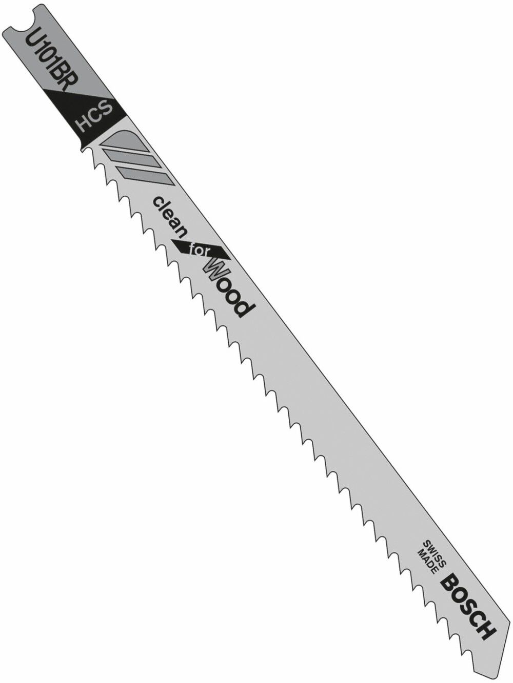 Bosch Jig Saw Blades 5pc 3 5/8in 10 TPI Reverse Pitch Clean for Wood U Shank, large image number 3