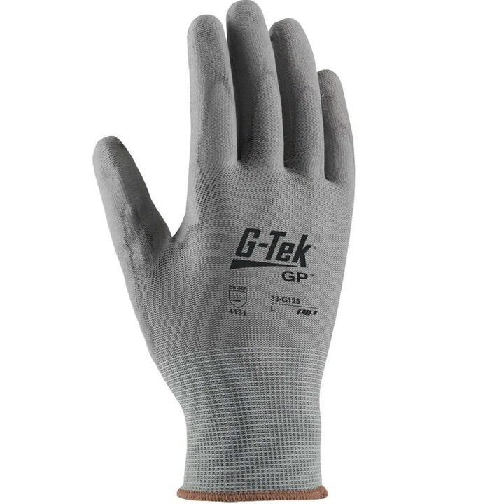 Protective Industrial Products G-Tek Gray Coated Nylon General Purpose Gloves 12 Pair, large image number 1