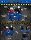 Eagle Compressor 30 Gallon Stationary Gas Air Compressor, small image number 2
