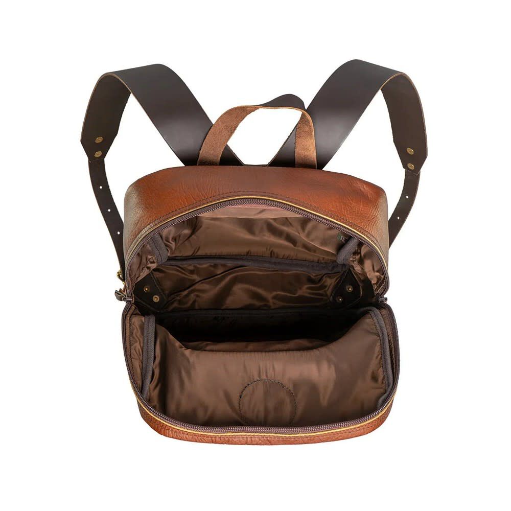 Duluth Pack Brown Bison Leather Standard Backpack, large image number 4