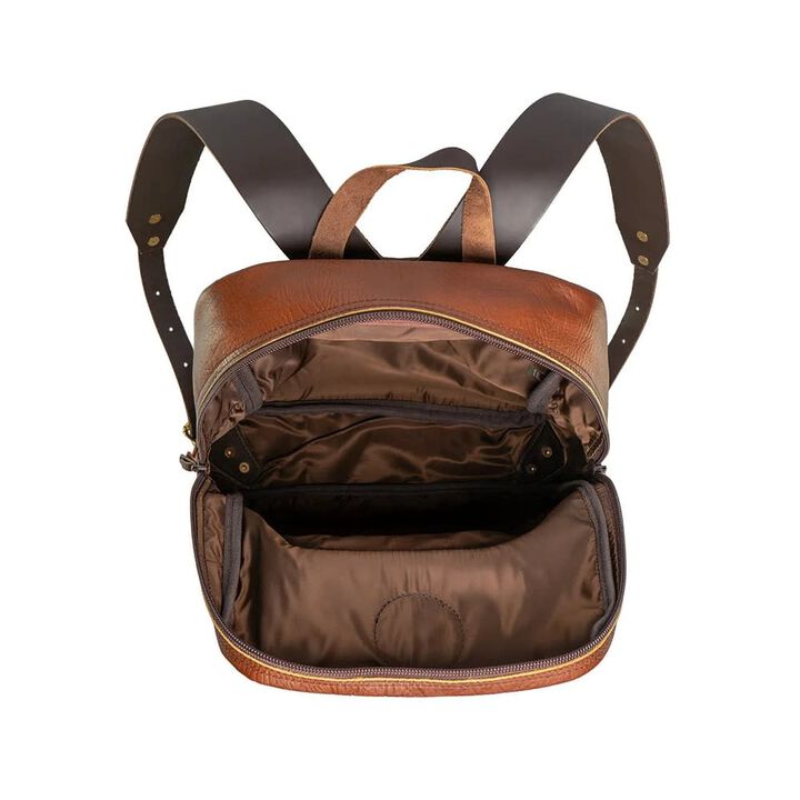 Duluth Pack Brown Bison Leather Standard Backpack, large image number 3
