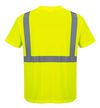 Portwest Hi-Vis Pocket T-Shirt Yellow - Medium, small image number 2