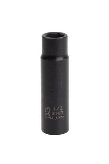 Sunex 1/2 In. Drive 1/2 In. Deep Impact Socket, large image number 0