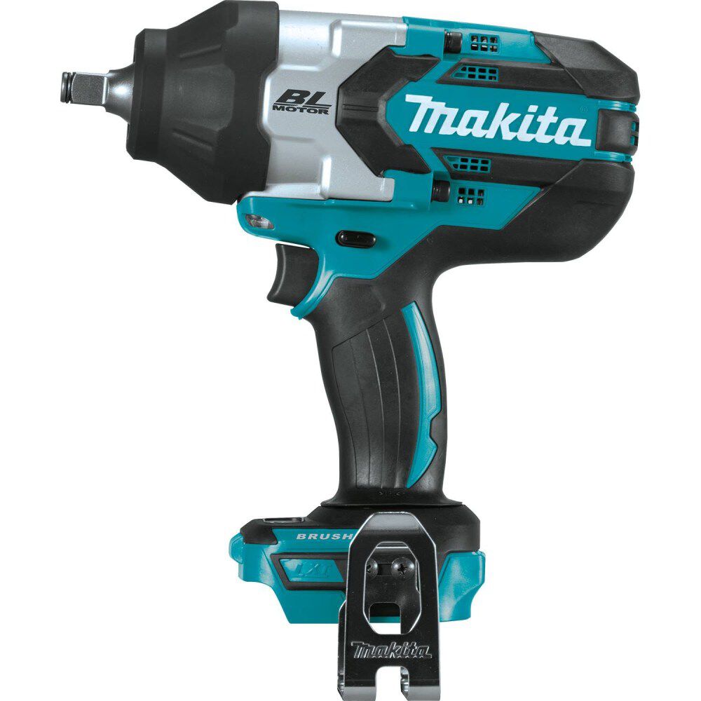 Makita 18V LXT High Torque 1/2in Sq Drive Utility Impact Wrench (Bare Tool), large image number 7