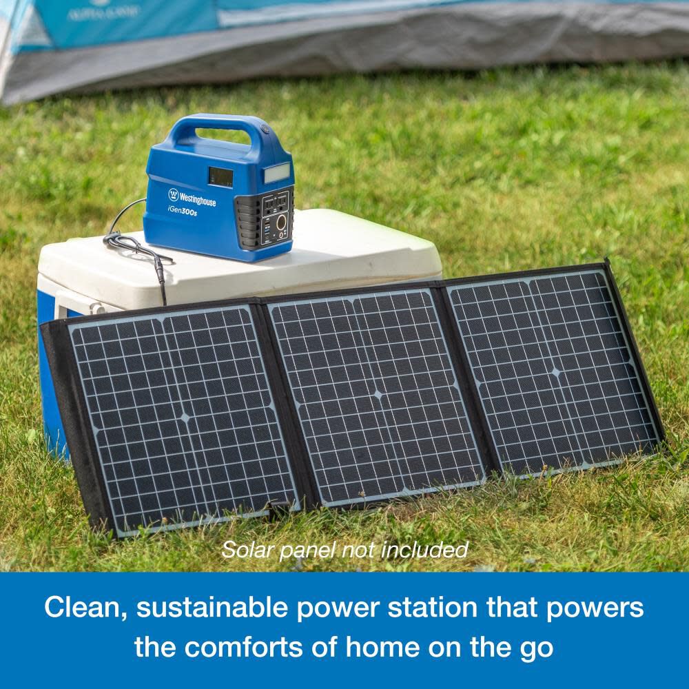 Westinghouse Outdoor Power 600 Watt Lithium-Ion Battery Solar Portable Power Station, large image number 5
