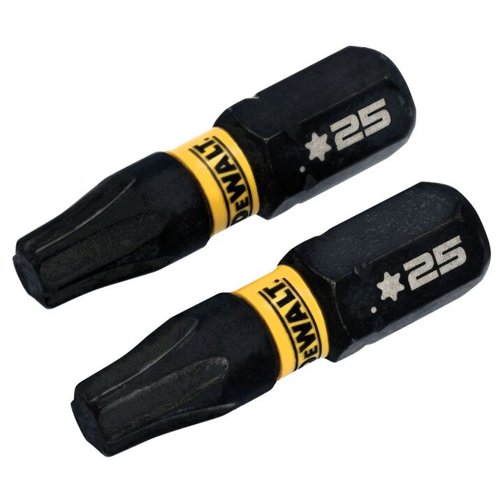 DEWALT Elite Series 1 Inch T25 Bits, 2 Pieces, large image number 3