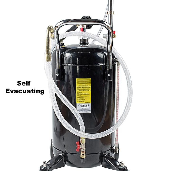 Johndow 20 Gallon Steel Fluid Evacuator with Clear Bowl, large image number 2